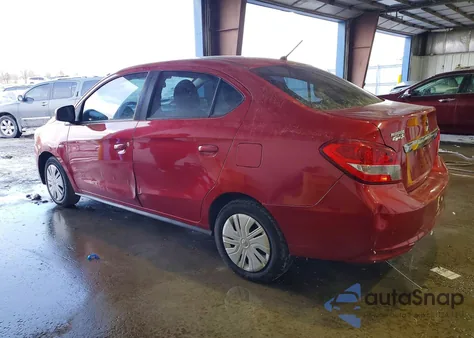 2020 Mitsubishi Mirage G4 Es из США, поврежденный, VIN ML32F3FJ2LHF08068